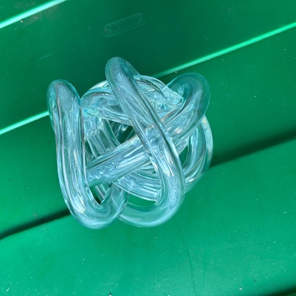 New West Elm Glass Knot - Picture 2 of 10